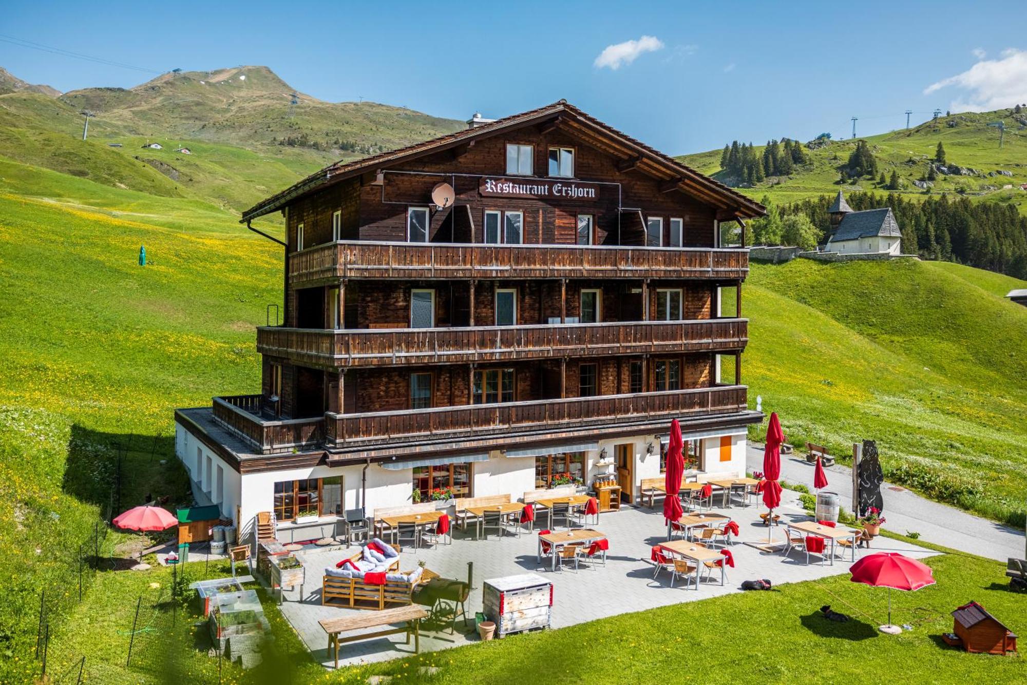 Hotel Erzhorn à Arosa Extérieur photo