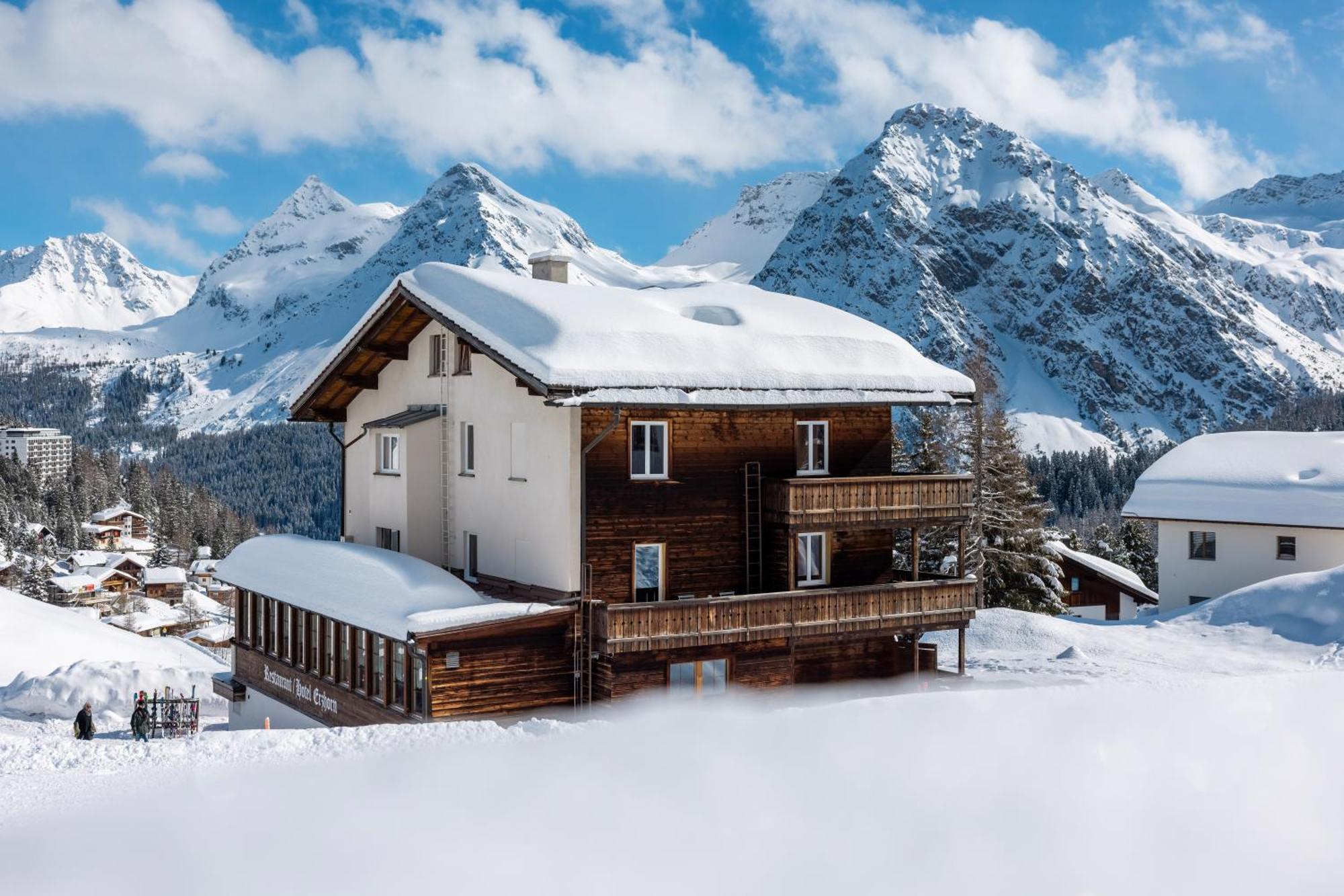 Hotel Erzhorn à Arosa Extérieur photo